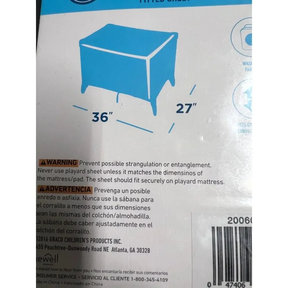 NIP Graco Pack n Play Sheet